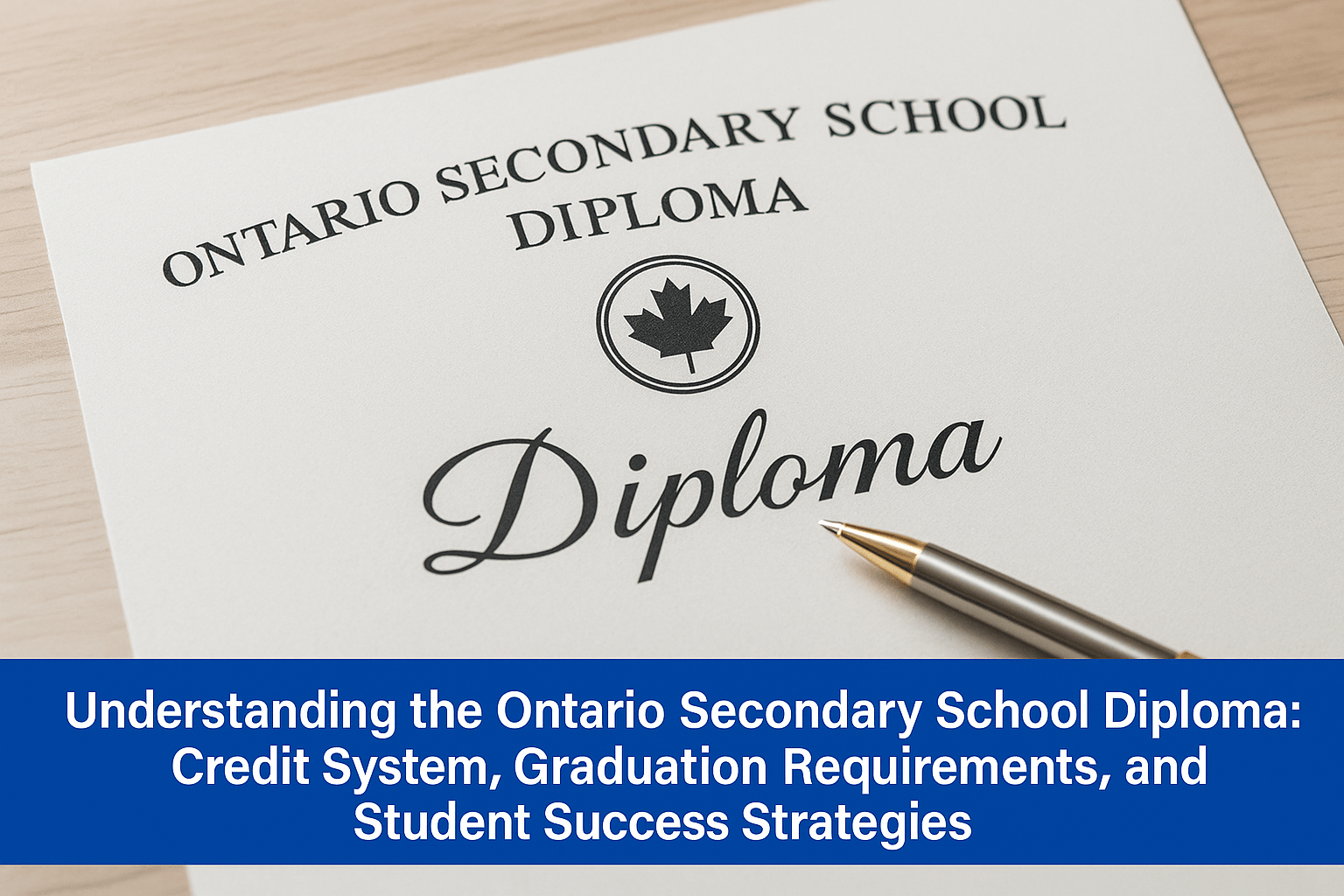 Understanding the Ontario Secondary School Diploma (OSSD)