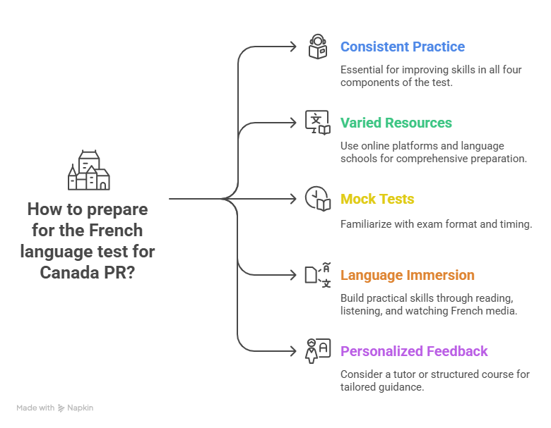 french level for Canada PR