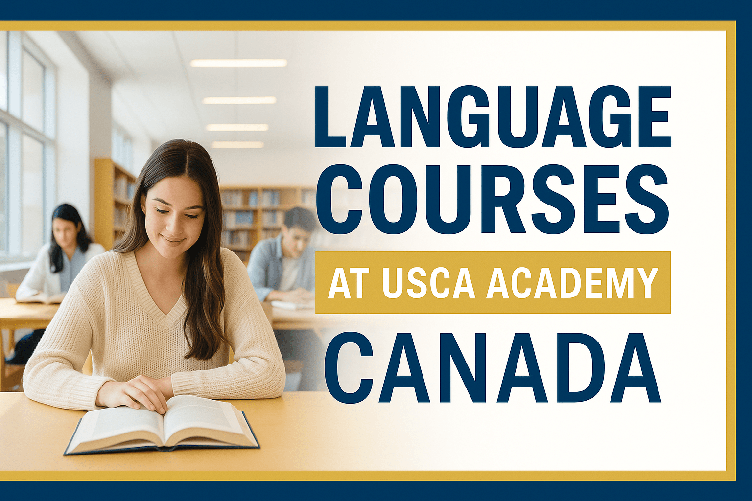 OSSD Language Courses at USCA Academy Canada