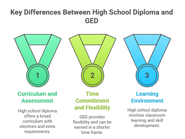 High School Diploma vs GED