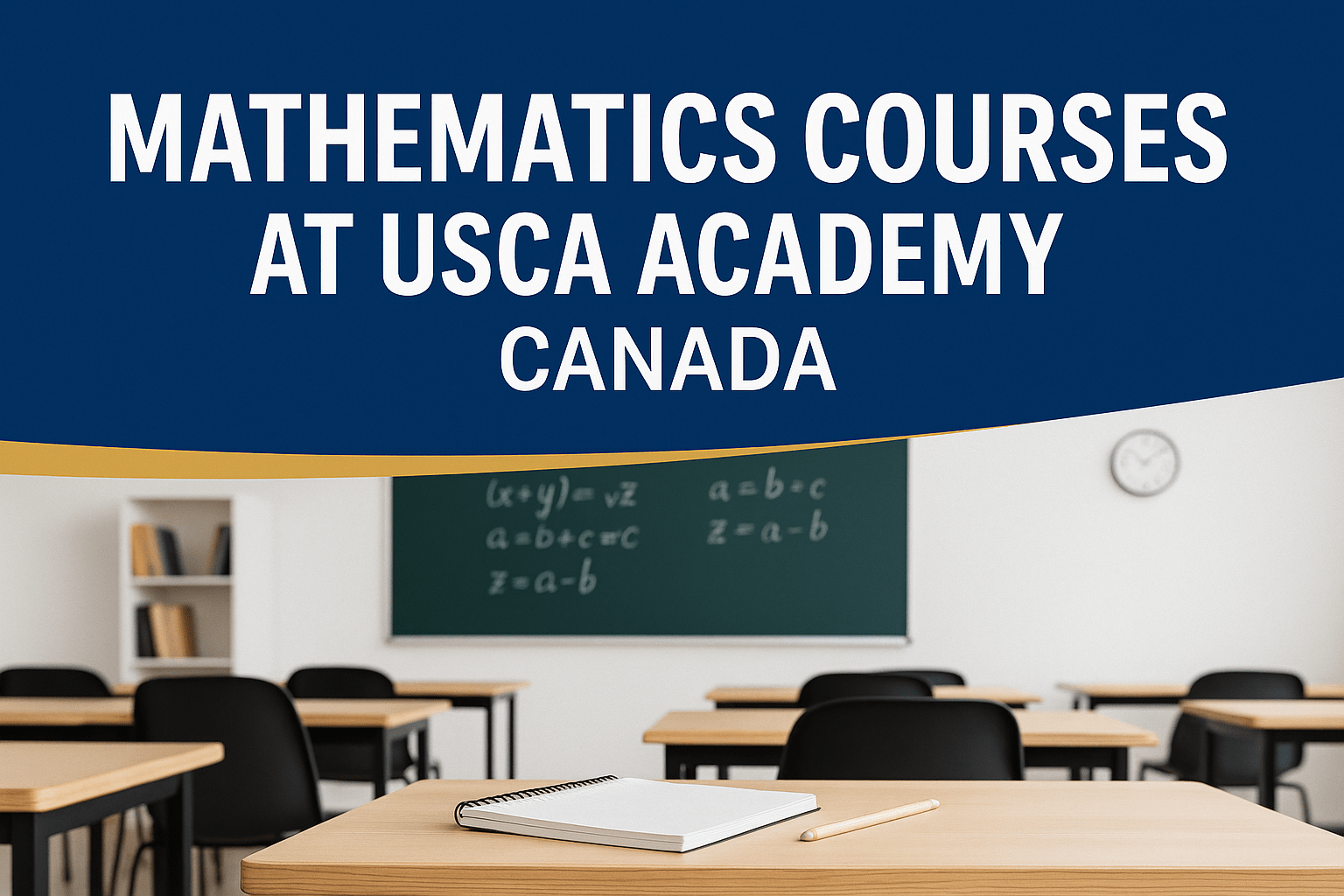 OSSD Mathematics Courses at USCA Academy Canada