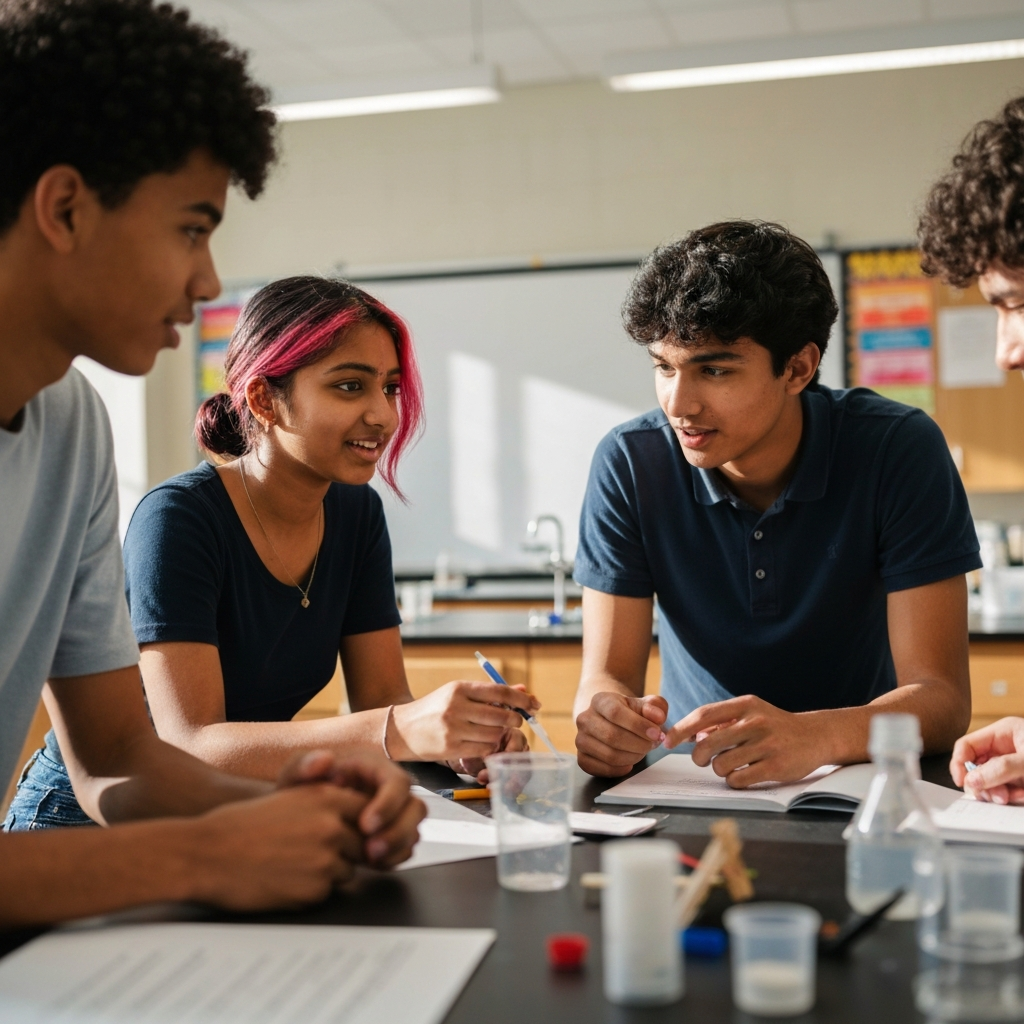 high school science classes