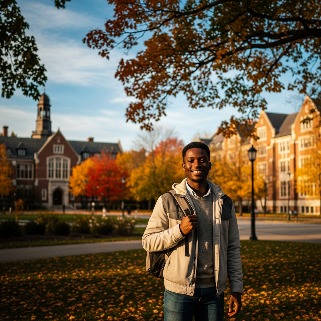 10 Canadian Scholarships for Nigerian Students (2026): Fully Funded + Deadlines 1 Nigerian student on Canadian campus