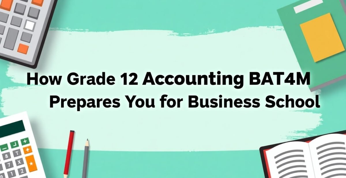 BAT4M Accounting course GRADE 12 min