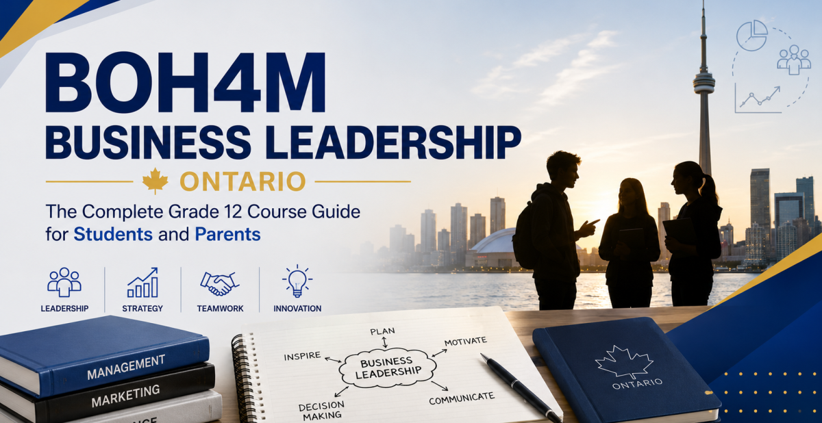 BOH4M Business Leadership Ontario