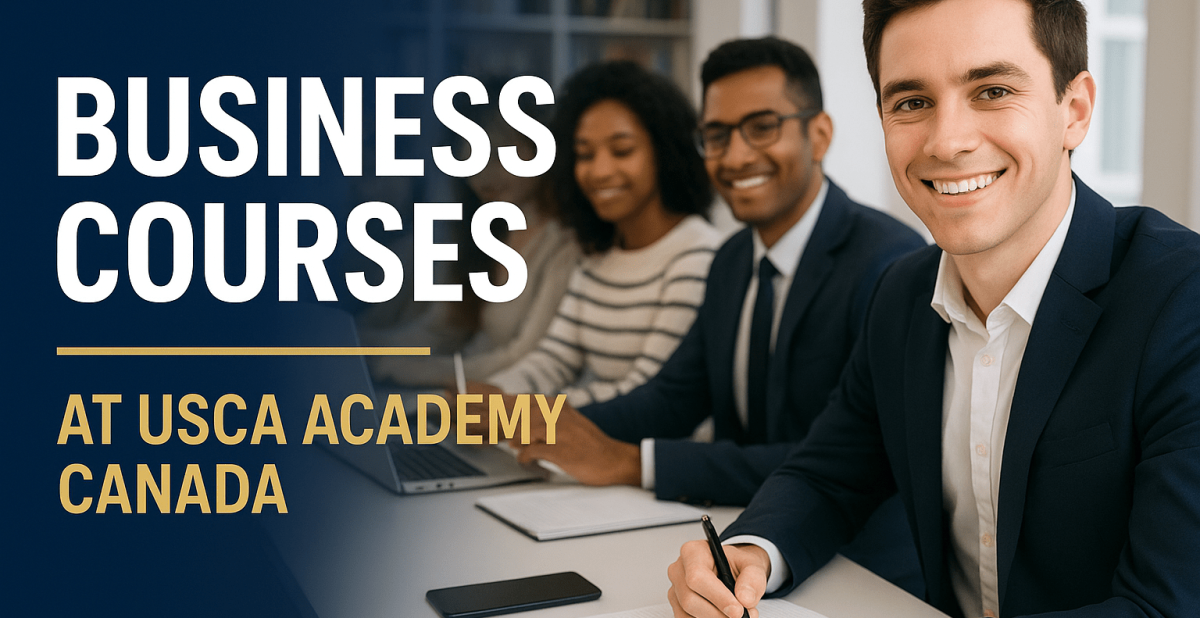 Business Courses at USCA Academy Canada min