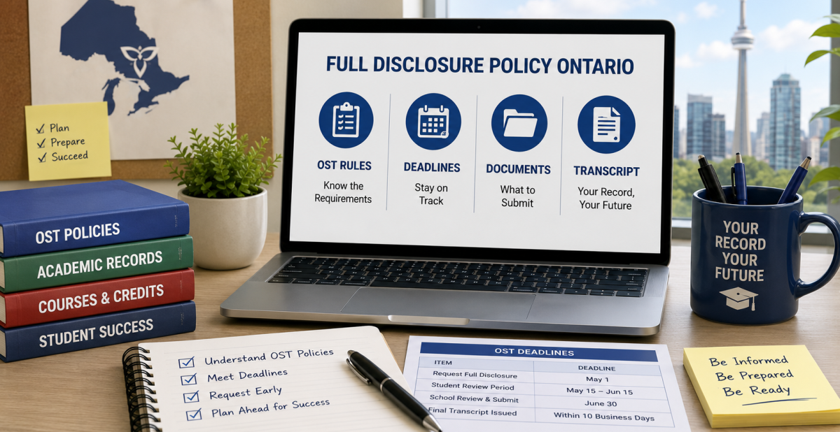 Política de divulgación completa de Ontario
