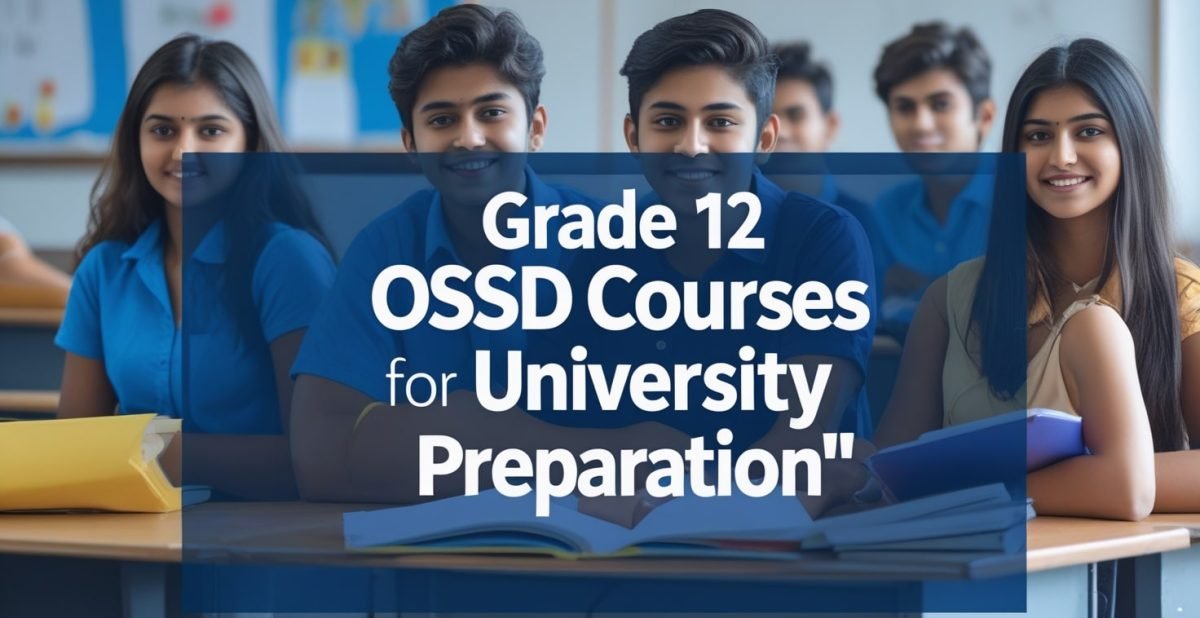 Grade 12 OSSD Courses for University Preparation min