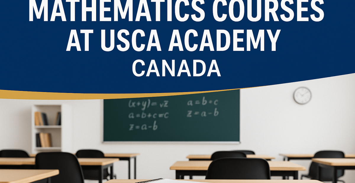 Mathematics Courses at USCA Academy Canada min