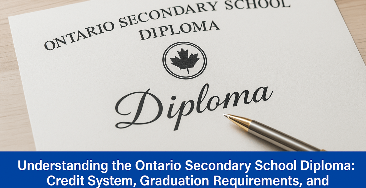 Understanding the Ontario Secondary School Diploma OSSD