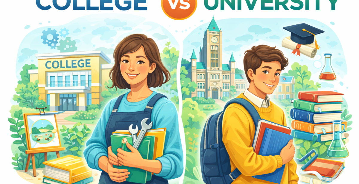 collage vs university